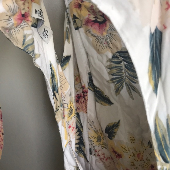 Hollister floral tie-back a-line mini dress - Picture 7 of 8